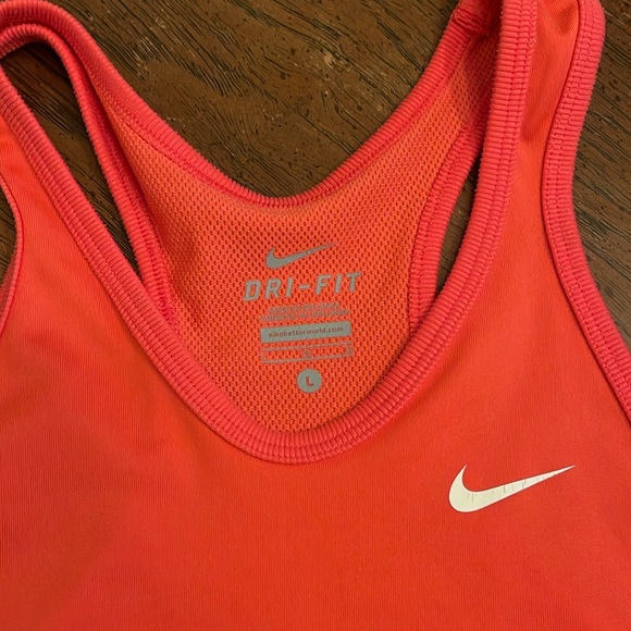 Nike Dri-FIT Orange Tank Top size L - Picture 2 of 3